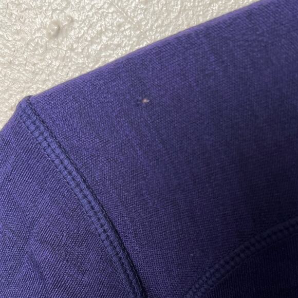 Feels Good Cotton Navy Blue Heavy Long Sleeve Women Medium - Picture 3 of 6